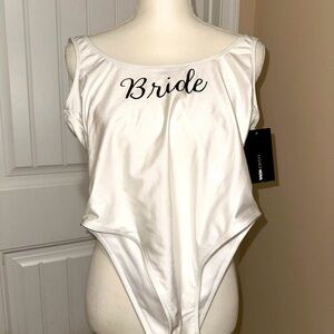 Fashionova one piece Bride Bathing Suit
